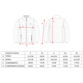 JAQUETA PUFFER DUPLA FACE PLUMA GANSO MASCULINO - Kailash